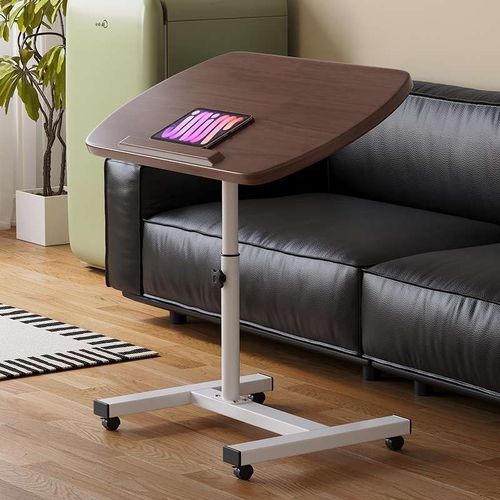 沙发边几角几升降办公学习电脑桌实木床边桌可移动折叠茶几小桌子
