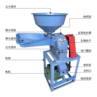 多功能五谷杂粮粉碎机家用大功率玉米打粉K机超细研磨机干湿两用