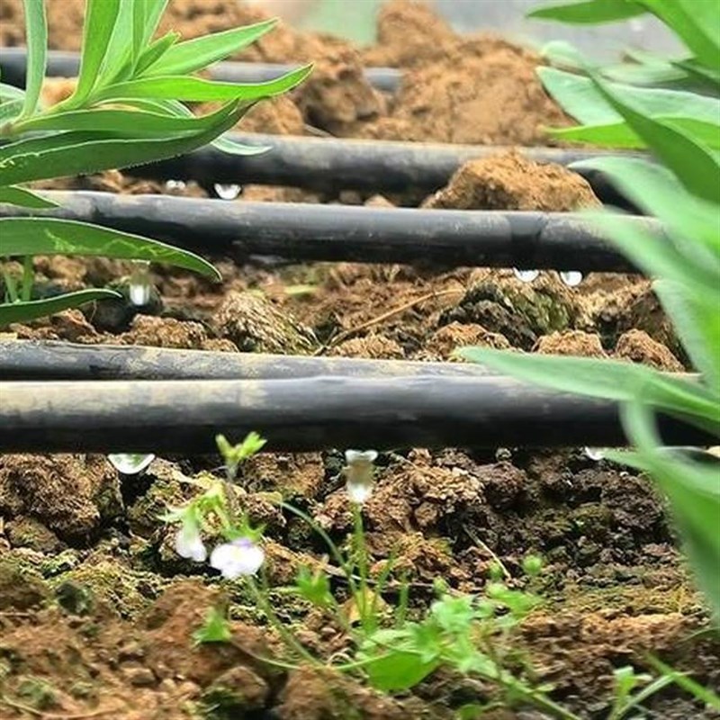 16贴片滴灌带大棚蔬菜滴水软管带农用花卉滴灌管农业灌溉草莓微喷