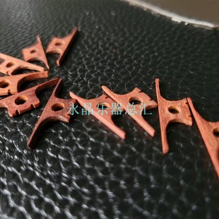 全手工精制小叶紫檀越胡码 专业越胡琴码 主胡琴码 越剧主胡码