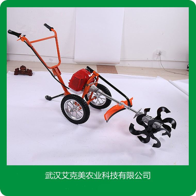 汽油割草机1.h4匹人力手推式割灌机松土机除草机割草机汽油微耕机