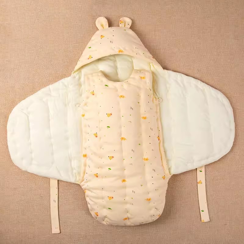 防登被神器防踢被防惊跳婴儿睡袋睡觉衣防蹬睡袋手工W棉花宝宝包