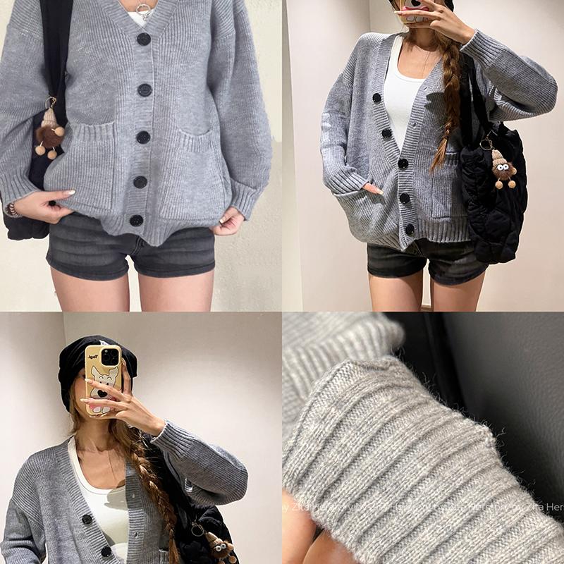 秋冬新款休闲学院风毛针织衫