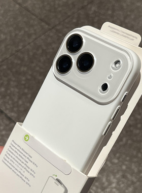 ins风高级感新款全包水晶镜头适用苹果17pro手机壳Air新款iphone16promax肤感磨砂15简约14plus纯白色13小众2