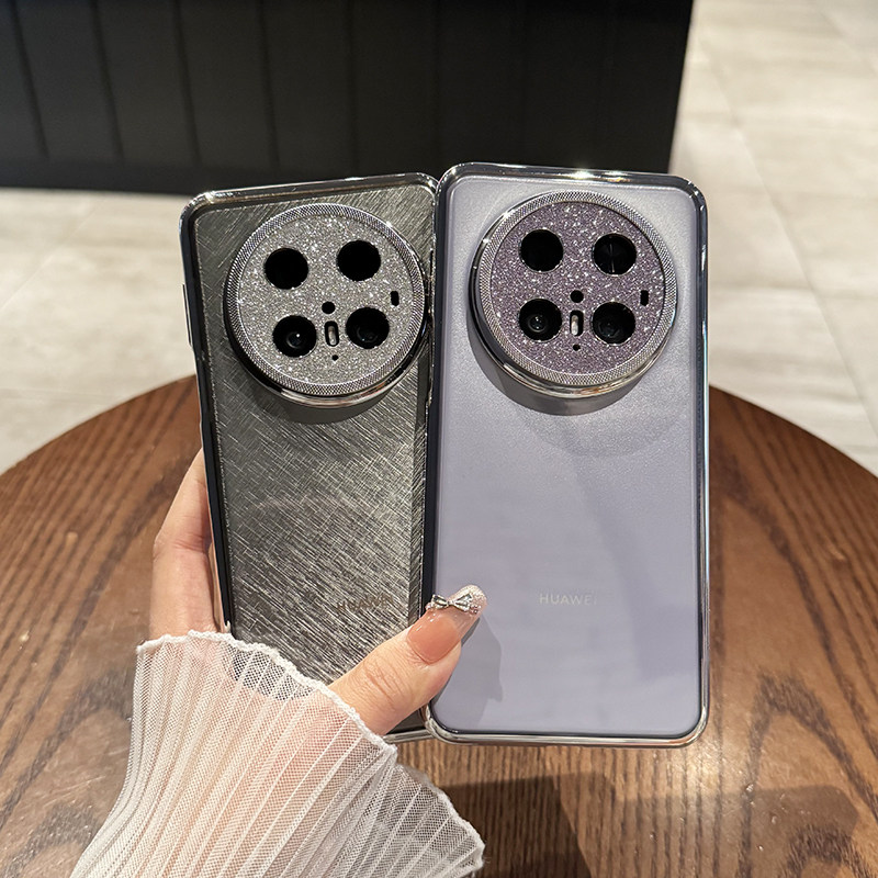 高级感银河闪粉边框适用oppofindx8手机壳新款oppofindx8pro镜头全包防摔精孔电镀小众奢华时尚男女情侣外壳