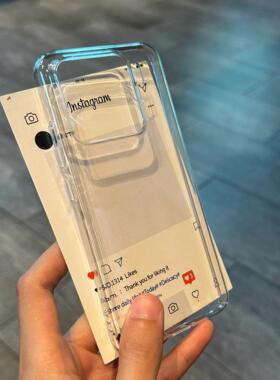 超薄高清透明PC适用小米15pro手机壳14ultra简约13抗黄civi3硬mix4红米K70/80至尊版60新款note14pro/12Turbo