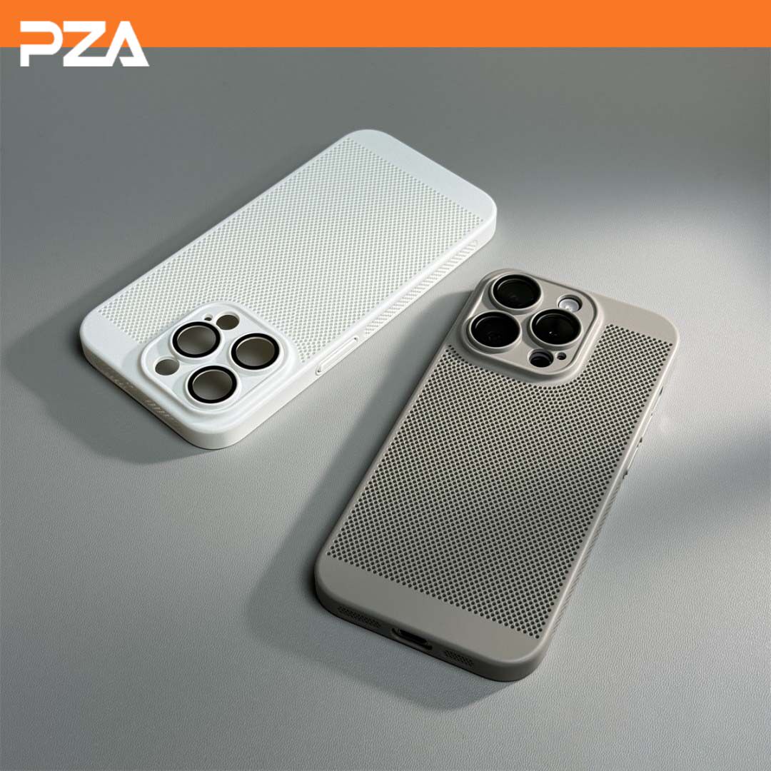 夏天散热网孔适用三星S24Ultra手机壳新款S23+全包自带镜头膜手机套s22plus超薄硬壳s21纯色简约小众高级感