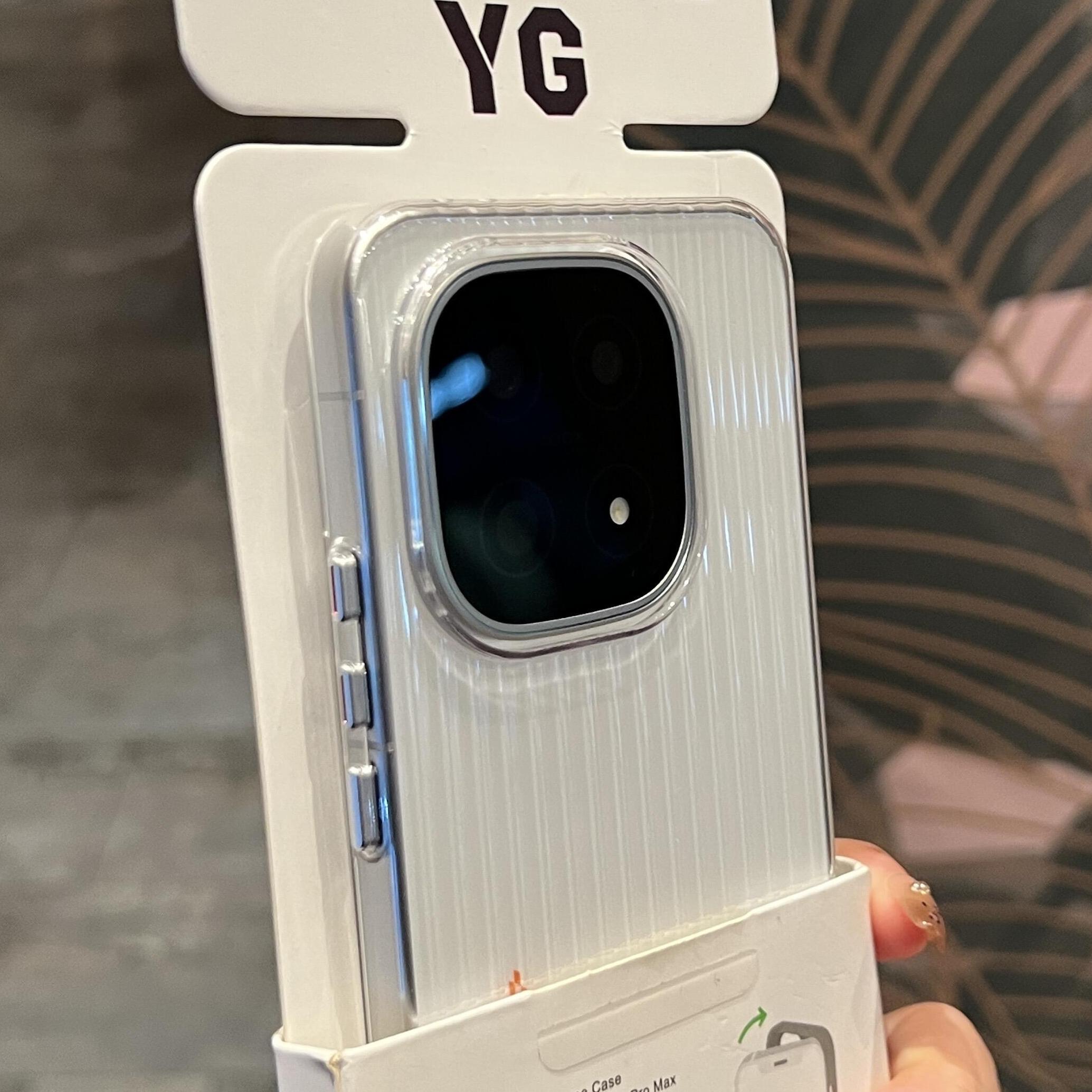 适用iqoo15透明瓦楞磁吸手机壳