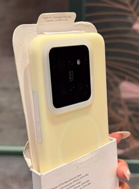 Magsafe磁吸果冻奶黄色液态硅胶适用小米15手机壳15Pro纯色14ultra软壳13pro红米K70至尊版civi4pro全包防摔