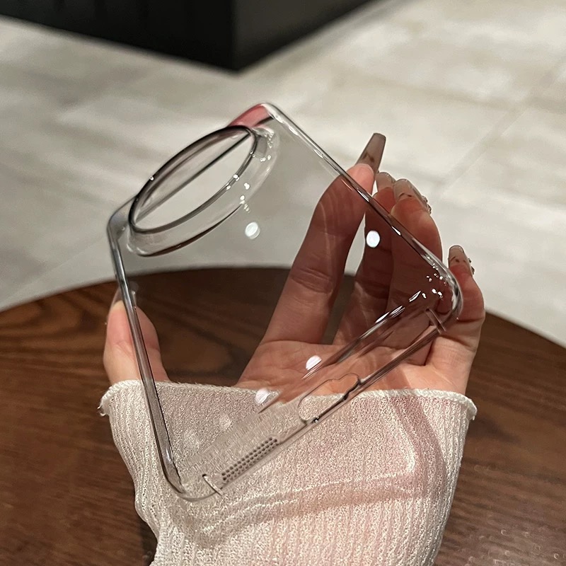 好看的高级冰晶磁吸亚克力硬壳