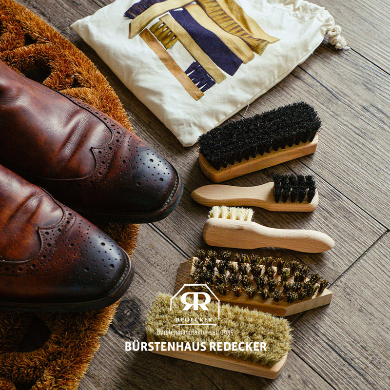 德国REDECKER轻奢皮鞋养护刷系列