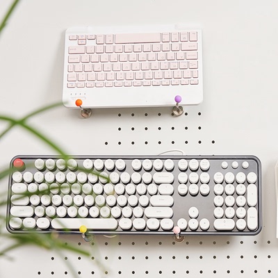 键盘磁吸收纳多功能挂架手柄耳机置物磁吸挂钩洞洞板配件书桌壁挂