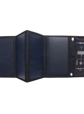 28W Folding Solar Panel Charger Portable with Fast Charge 3