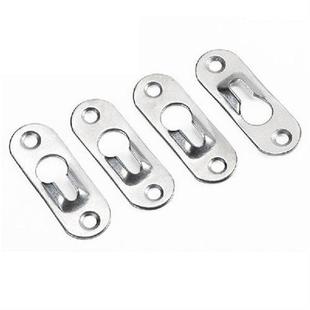 50pcs Picture Hanger Hooks Frame Wall Metal Keyhole Hanging