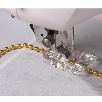1pc Round Bead Presser Foot 适用于 Singer Brother Domestic S