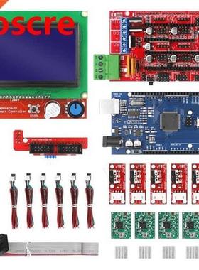 CNC 3D Printer Kit for Arduino ega 2560 Board RAPS 1.4 Con