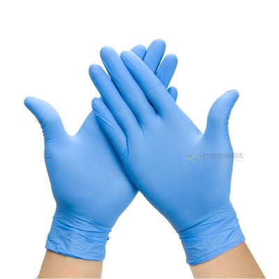 20/50/100pcs/set Disposable Gloves NBR Rubber Cleaning Glove