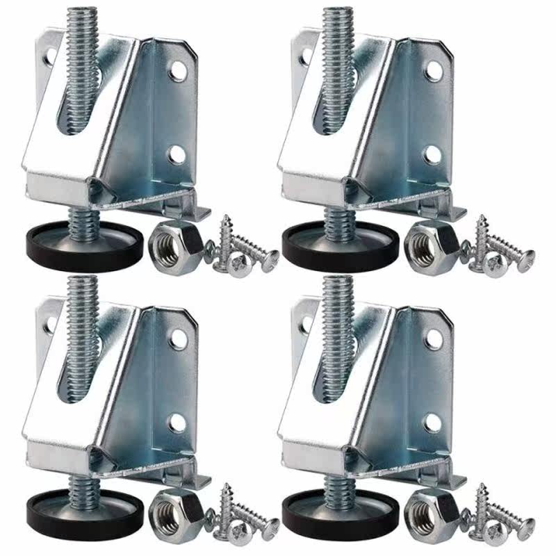 4 Leveling Feet Heavy Duty Furniture Levelers Adjustable Tab