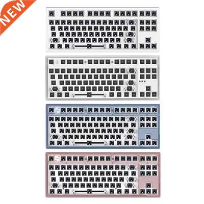 For Flesports RGB Backlit LED Mechanical Keyboard Kit MK870