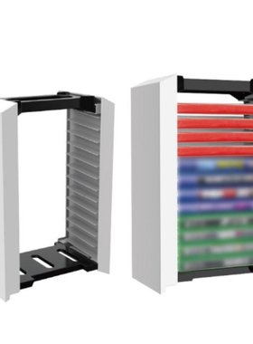 77UA Game Card Storage Rack, 12 Pieces Games Capacity,Compat