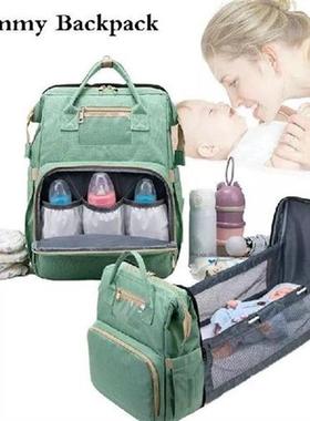 2in1 Travel Portable Large Capacity Mommy Backpack Folding