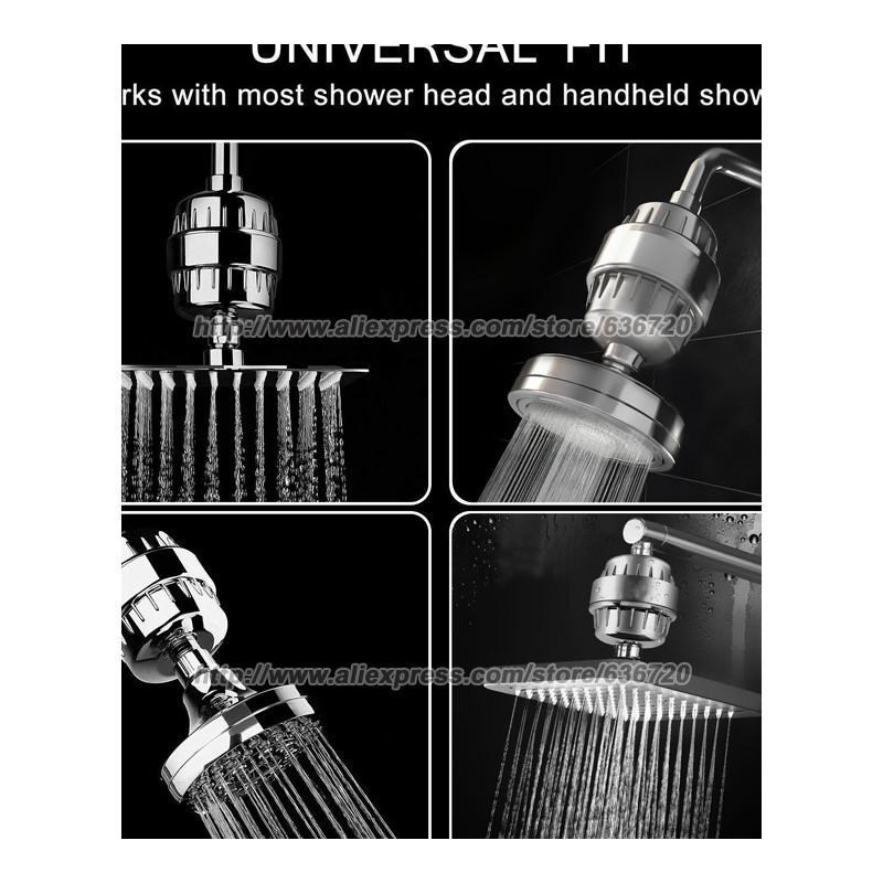 Stage Shower Filter,Reduces Dry Itchy Skin, Dandruff, Eczema