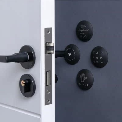 Shockproof Adhesive Pads Wall Sticker Door Knob Bumpers Wall