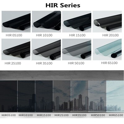 SUNICE 80X300CM UV 99% IR 99% Nano Ceramic Film Car Front B