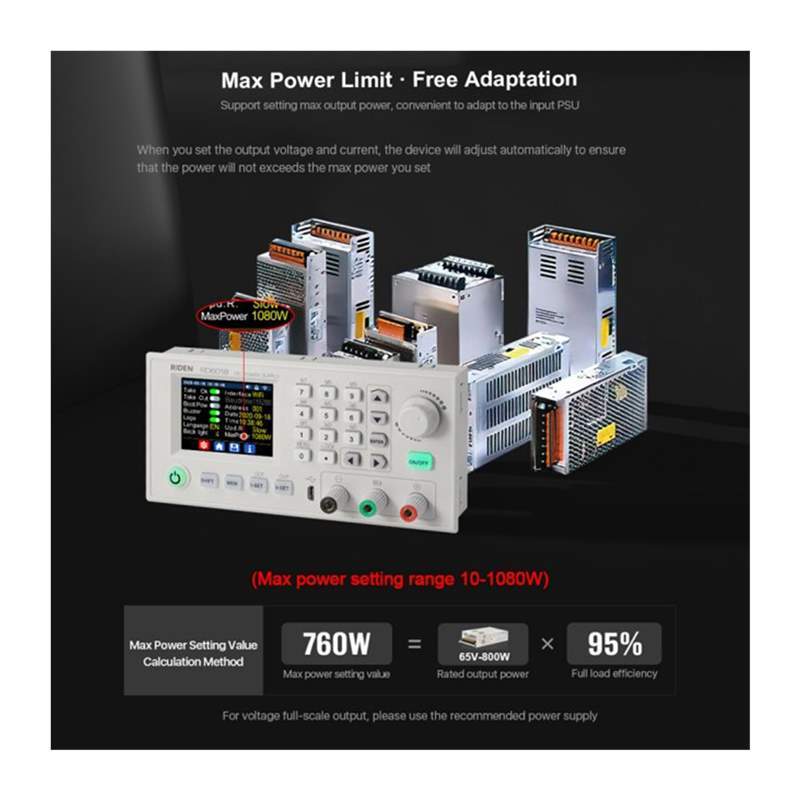RD6018 18A Smart Constant-Voltage and Constant-Current Direc