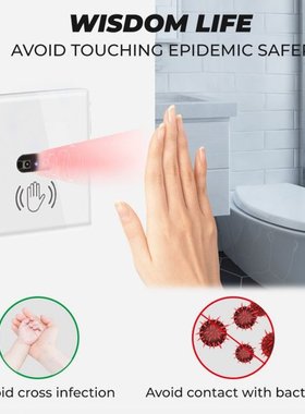 Motion Sensor Switch PIR Infrared Control ON/Off Lamp Lighti