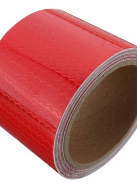 5cm x 3m Tape Warning Tape Reflector Tape Security Tape, Red