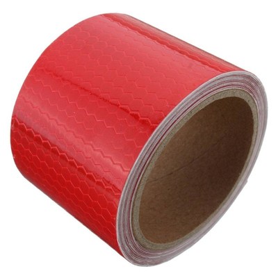 5cm x 3m Tape Warning Tape Reflector Tape Security Tape, Red