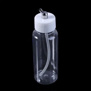 1PC Plastic 100cc Airbrush Bottles Jars Lid Adapter Dual-Act