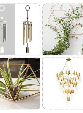 Brass Round Tube 300mm Length 9mm OD 1mm Wall Thickness Seam