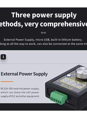 Rechargeable Analog 0-5V 0-10V 4-20mA Signal Generator Recha