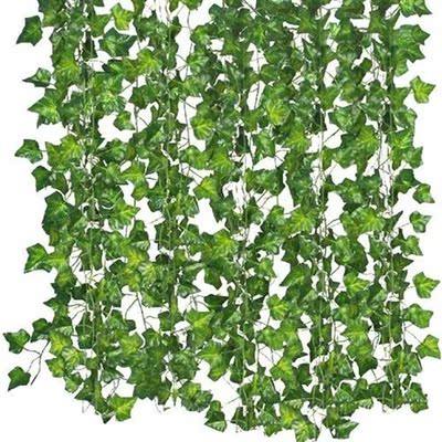Artificial Vines 83Ft(12Pcs) Faux Ivy Leaves Hanging