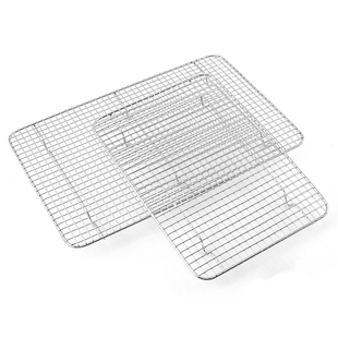 Stainless Steel Cake Mesh Grid Cooling Baking Rack Nonstick