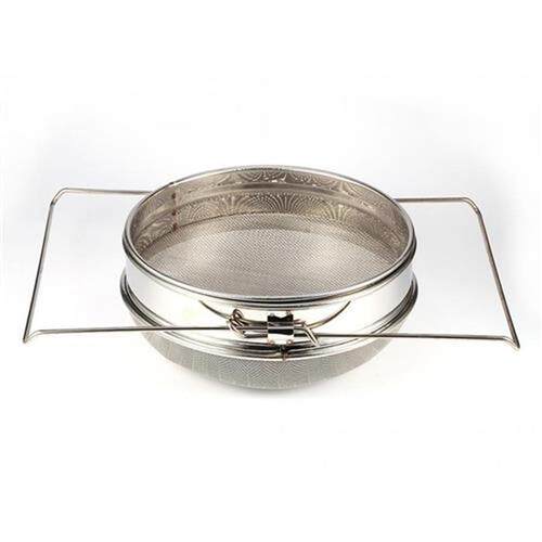 Stainless Steel Beekeeping Equipment Double Honey Strainer/