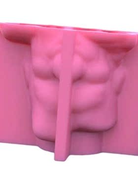 3D Stump Shaped Flower Pot Silicone Resin Molds, Small