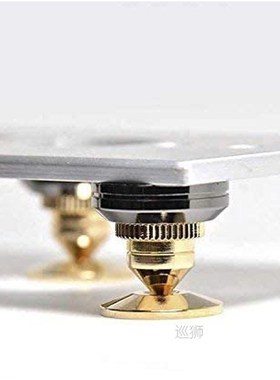 New 8 Set Golden-Plated Speaker Spikes, Speaker Stands CD o