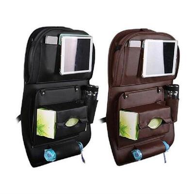Car Backseat Organizer Foldable Car Backseat Storage Dining