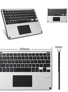 For iPad Pro 12 9 2018 Case with Keyboard Trackpad Touchpad