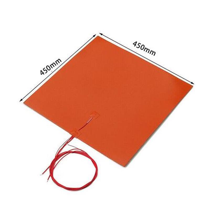 450*450mm Silicone Heating Pad Heater Mat 220V 1600W