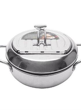 Pot Oil Cylinder Kitchen Fried Chicken With Lid Tempura