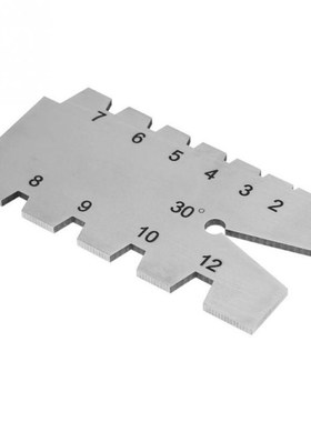 30 Degree Grinding Gage Thread Inspection Tools Stainless St