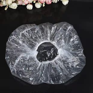 10pcs Disposable Shower Caps Beauty Salon Cap Protection Mus