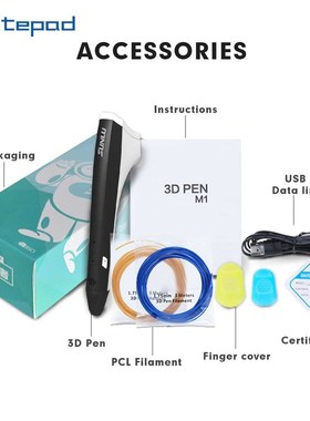 Enotepad 3D Pen doodling gift 1.75mm 3d Pens Original Facto