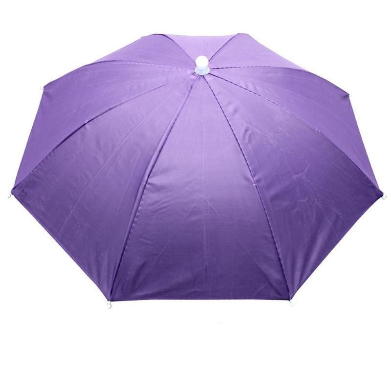 Foldable Umbrella Hat Fishing Hat Beach Hiking Camping Outdo