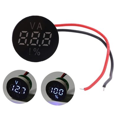 Digital Microscope Voltage Indicator 2 Wires 12V 48V 120V Ba