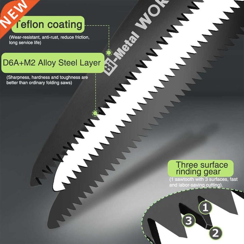 Folding punching Saw With 7 Inch Blade For Wood Branches Cu
